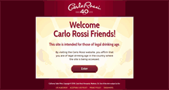 Desktop Screenshot of carlorossi.com